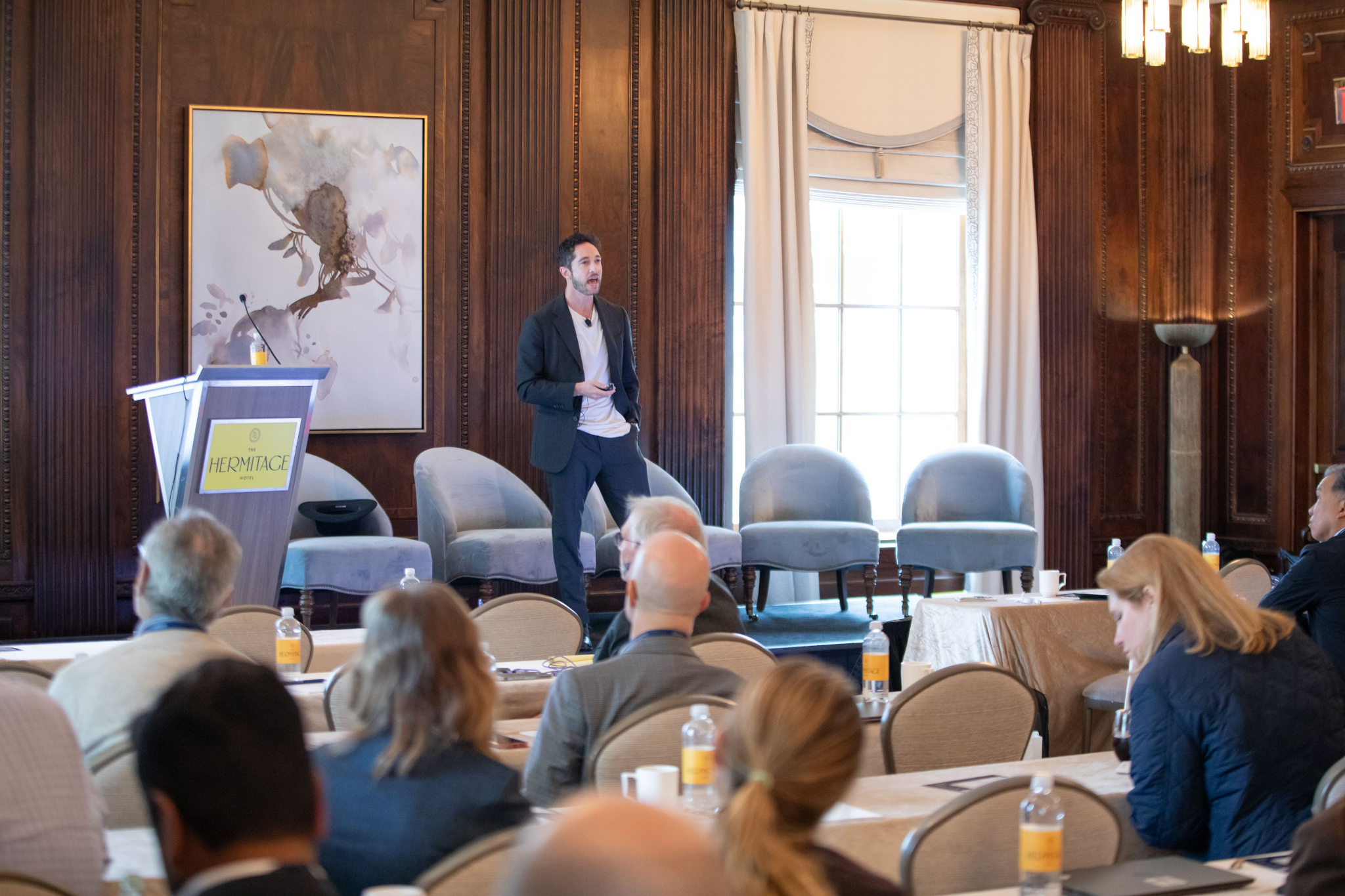 Jeremy speaking at the Health Velocity annual conference